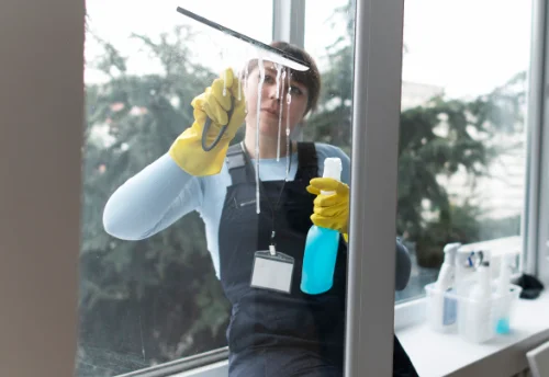 Nettoyage de vitres intérieures et extérieures à Saint-Laurent-du-Pont